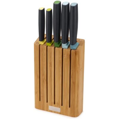 Joseph Joseph Elevate Bamboo 5pc Knife Set - Kitchen Joseph Joseph Elevate Bamboo 5pc Knife Set - Kitchen