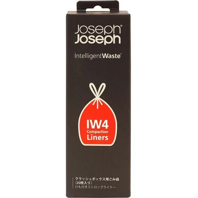 Joseph Joseph IW4 Mülleimerbeutel - Transparent, 50 L Joseph Joseph IW4 Mülleimerbeutel - Transparent, 50 L