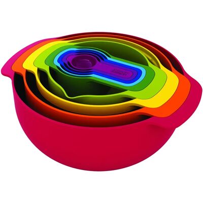 Joseph Joseph Nest 9 Plus Ensemble de Bols Mixeurs Gain de Place Joseph Joseph Nest 9 Plus Ensemble de Bols Mixeurs Gain de Place