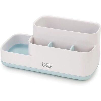 Joseph Joseph Badeværelse Organizer Blå/Hvid - Pladsbesparende, Flere rum, Anti-slip Joseph Joseph Badeværelse Organizer Blå/Hvid - Pladsbesparende, Flere rum, Anti-slip