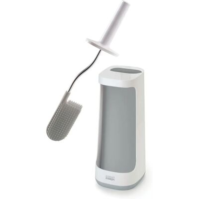 Brosse WC Joseph Joseph Flex Plus avec rangement - Blanc/Gris Brosse WC Joseph Joseph Flex Plus avec rangement - Blanc/Gris