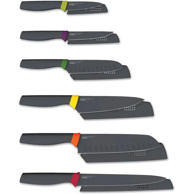Joseph Joseph Elevate Messerset - 6-teilig - Mehrfarbig Joseph Joseph Elevate Messerset - 6-teilig - Mehrfarbig