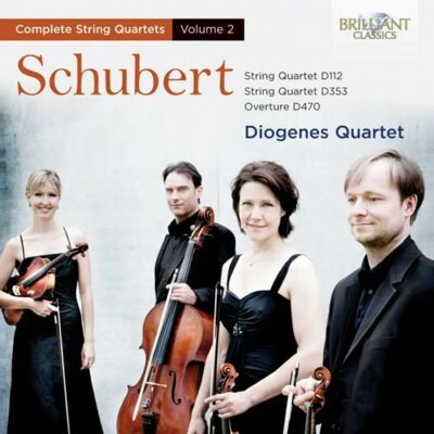 BRILLIANT CLASSICS Diogenes Quartet - Quatuors à cordes 2 - Enregistrement de Quatuor à cordes - Publicité BRILLIANT CLASSICS Diogenes Quartet - Quatuors à cordes 2 - Enregistrement de Quatuor à cordes - Publicité