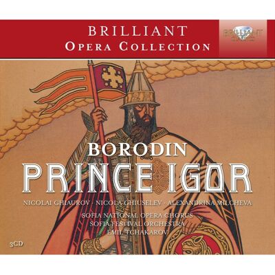 Brilliant Classics - Alexander Borodin Prince Igor - Coffret 3 CD - Album de Musique - Publicité Brilliant Classics - Alexander Borodin Prince Igor - Coffret 3 CD - Album de Musique - Publicité