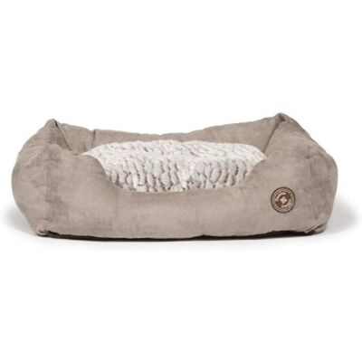 Danish Design Arctic Snuggle Dog Bed - Rectangular Grey 61cm Danish Design Arctic Snuggle Dog Bed - Rectangular Grey 61cm