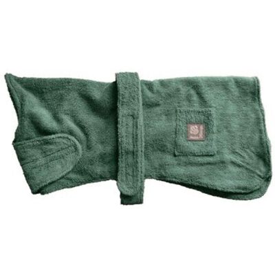Danish Design Dog Bath Robe - Green - 50cm Danish Design Dog Bath Robe - Green - 50cm