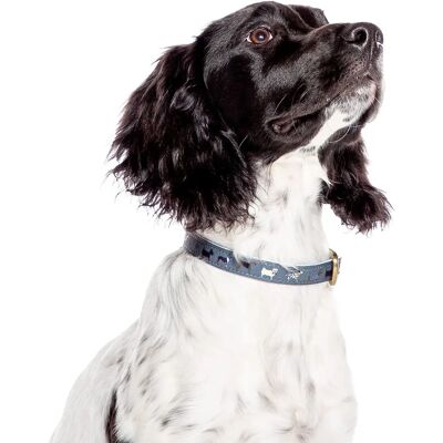Danish Design FatFace Marching Dog Collar - Medium Danish Design FatFace Marching Dog Collar - Medium