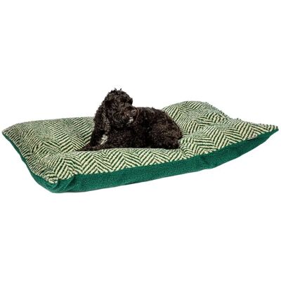Danish Design - Green Herringbone Fleece Deep Duvet - Grön - Herringbone - Medium - Dog Duvet Danish Design - Green Herringbone Fleece Deep Duvet - Grön - Herringbone - Medium - Dog Duvet