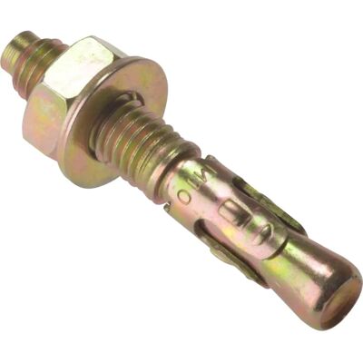 Rondelle traversante ForgeFix M10 x 60mm Zinc Jaune Passivé - Pack de 10 - Publicité Rondelle traversante ForgeFix M10 x 60mm Zinc Jaune Passivé - Pack de 10 - Publicité