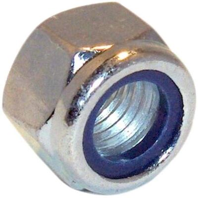 ForgeFix Zeskantmoer met nyloninzet - M8 sluitmoer - 100 stuks ForgeFix Zeskantmoer met nyloninzet - M8 sluitmoer - 100 stuks