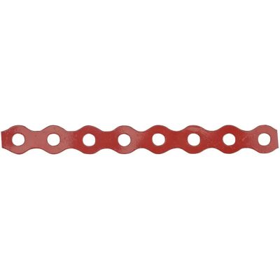 ForgeFix Forge PCBR12 Red Plastic Coated Pre-Galvanised Band - 12mm - 10m ForgeFix Forge PCBR12 Red Plastic Coated Pre-Galvanised Band - 12mm - 10m
