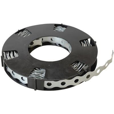 ForgeFix GB17 Bande de Fixation Galvanisée pour Contractants 17mm x 0.7 x 10m ForgeFix GB17 Bande de Fixation Galvanisée pour Contractants 17mm x 0.7 x 10m