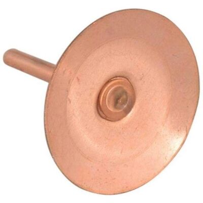 Rivets disques en cuivre ForgeFix - 20x20x1,5mm - Pack 100 - Publicité Rivets disques en cuivre ForgeFix - 20x20x1,5mm - Pack 100 - Publicité