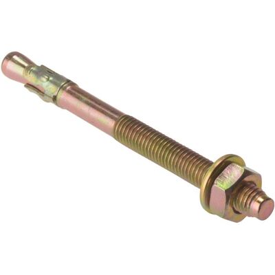 ForgeFix M20 x 160mm Yellow Passivated Through Bolt - Bolt Type ForgeFix M20 x 160mm Yellow Passivated Through Bolt - Bolt Type