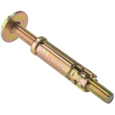 Ancrage Masonry Forgefix M10 x 25mm - Passivé Zinc Jaune - Sachet de 5 - Publicité Ancrage Masonry Forgefix M10 x 25mm - Passivé Zinc Jaune - Sachet de 5 - Publicité