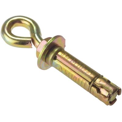 ForgeFix żółty cynkowany oczko M10 - Ciężki montaż ForgeFix żółty cynkowany oczko M10 - Ciężki montaż