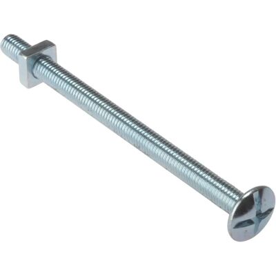 Forgefix Vis de Toiture M8 160mm ZP - Pack de 10 - Publicité Forgefix Vis de Toiture M8 160mm ZP - Pack de 10 - Publicité