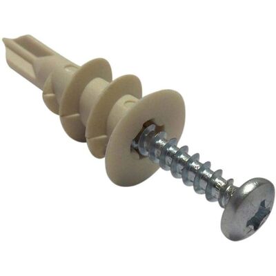 ForgeFix NSP421 Nylon Muurplug - 4,0mm - Muurtype ForgeFix NSP421 Nylon Muurplug - 4,0mm - Muurtype