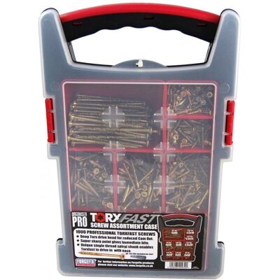 ForgeFix ForgeFast Torx Houtschroef Organizer - 1000 stuks ForgeFix ForgeFast Torx Houtschroef Organizer - 1000 stuks