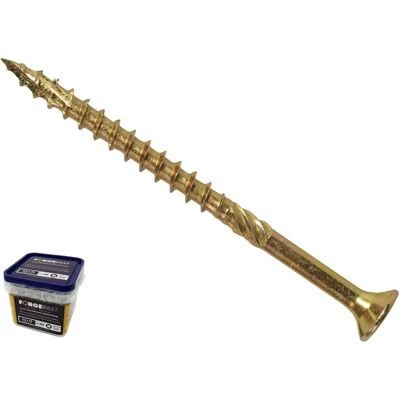 Vis en bois ForgeFix ForgeFast - Pozidriv - 5.0 x 50mm - Vis pour bois - Publicité Vis en bois ForgeFix ForgeFast - Pozidriv - 5.0 x 50mm - Vis pour bois - Publicité