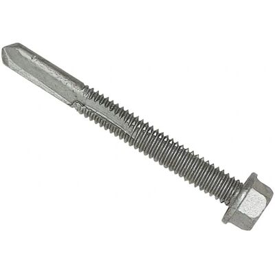 ForgeFix TechFast Roofing Sheet to Steel Hex Screw - No.5 Tip 5.5x40mm ForgeFix TechFast Roofing Sheet to Steel Hex Screw - No.5 Tip 5.5x40mm