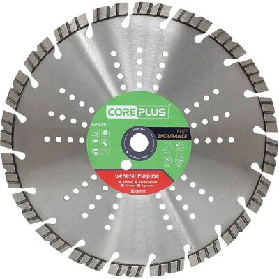 CorePlus GP300E Elite General-Purpose Diamond Blade - Diamond Blade 300mm CorePlus GP300E Elite General-Purpose Diamond Blade - Diamond Blade 300mm