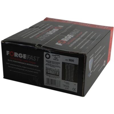 Forgefix Forgefast Torx Houtschroef Pack 1800 Stuks Forgefix Forgefast Torx Houtschroef Pack 1800 Stuks