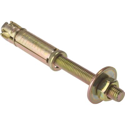 Ancrage Muraire ForgeFix M8 x 25mm - Passivé Jaune Zinc, Résistance Lourde - Publicité Ancrage Muraire ForgeFix M8 x 25mm - Passivé Jaune Zinc, Résistance Lourde - Publicité