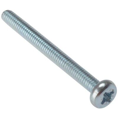 Forgefix M6 x 50mm Pozi Pan Head Machine Screw - Bag of 25 Forgefix M6 x 50mm Pozi Pan Head Machine Screw - Bag of 25
