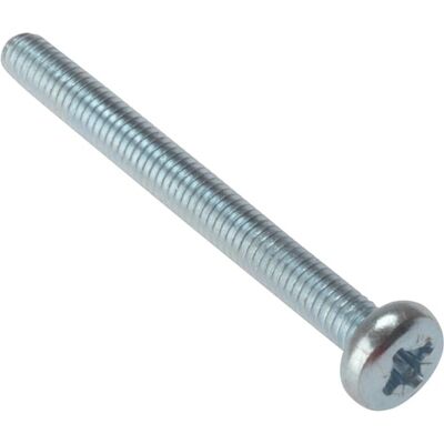 Forgefix 25MSPH320 Machine Screw - Pozi Pan Head ZP M3 x 20mm - Bag of 25 Forgefix 25MSPH320 Machine Screw - Pozi Pan Head ZP M3 x 20mm - Bag of 25