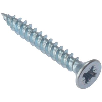 ForgeFix Forge CSK17ZP General Purpose Pozi Screw - 25mm, Pack of 200 ForgeFix Forge CSK17ZP General Purpose Pozi Screw - 25mm, Pack of 200