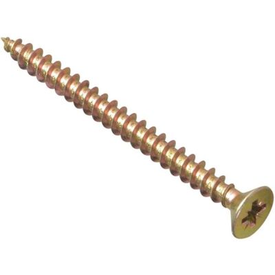 Forgefix Forge MPS560Y Multi-Purpose Pozi Screw CSK ST ZYP 5.0 x 60mm - Screw Forgefix Forge MPS560Y Multi-Purpose Pozi Screw CSK ST ZYP 5.0 x 60mm - Screw