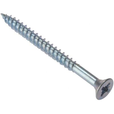 ForgeFix Forge CSK128ZP Zinc Pozi Screw 1/2in x 8 Box 200 - Screw ForgeFix Forge CSK128ZP Zinc Pozi Screw 1/2in x 8 Box 200 - Screw