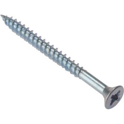 ForgeFix Forge CSK2128ZP Universele Pozidriv Schroef - 2 1/2 inch x 8 mm ForgeFix Forge CSK2128ZP Universele Pozidriv Schroef - 2 1/2 inch x 8 mm