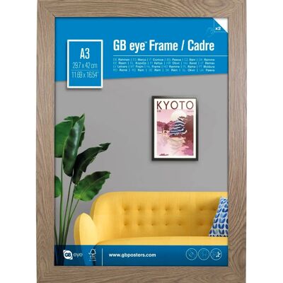GB eye Oak A3 Poster Frame - 42x29.7cm GB eye Oak A3 Poster Frame - 42x29.7cm