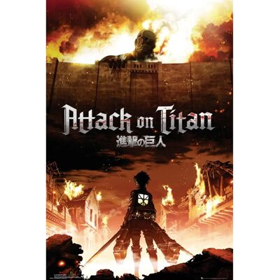 Anime Attack on Titan Poster - 91.5x61cm Anime Attack on Titan Poster - 91.5x61cm