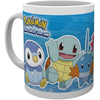 Tazza Pokémon Multicolore GB eye MG1097 - Water Starters 320ml Tazza Pokémon Multicolore GB eye MG1097 - Water Starters 320ml