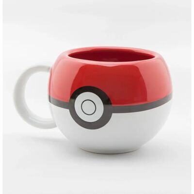 GB Eye MG1137 Tasse - Pokémon Pokéball 3D Keramik - 400ml GB Eye MG1137 Tasse - Pokémon Pokéball 3D Keramik - 400ml