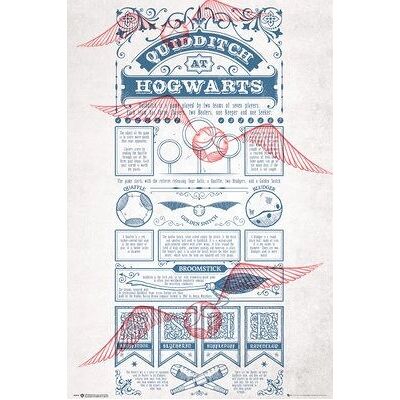 ABYStyle - Harry Potter Quidditch at Hogwarts - 61x91.5 cm - Poster ABYStyle - Harry Potter Quidditch at Hogwarts - 61x91.5 cm - Poster