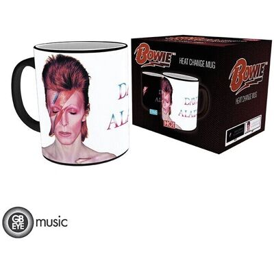 Tasse à changement thermique David Bowie Aladdin Sane - Mug - Publicité Tasse à changement thermique David Bowie Aladdin Sane - Mug - Publicité