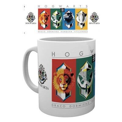GB eye Harry Potter Tasse - 320ml - Wappen Einfach - Mehrfarbig - Becher GB eye Harry Potter Tasse - 320ml - Wappen Einfach - Mehrfarbig - Becher