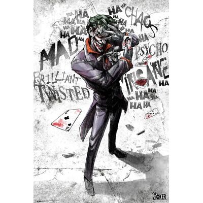 DC Comics Joker Poster - 91,5x61cm - Hochwertig - FSC Zertifiziert DC Comics Joker Poster - 91,5x61cm - Hochwertig - FSC Zertifiziert