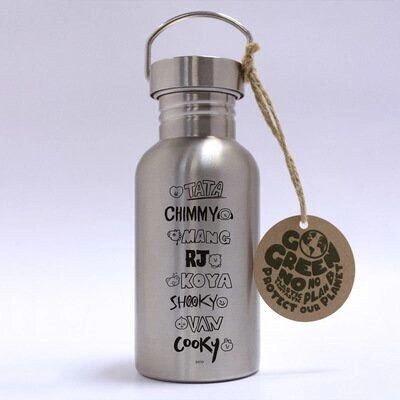 GB eye BT21 Butelka z nierdzewnej stali - 500ml - Ekologiczna GB eye BT21 Butelka z nierdzewnej stali - 500ml - Ekologiczna
