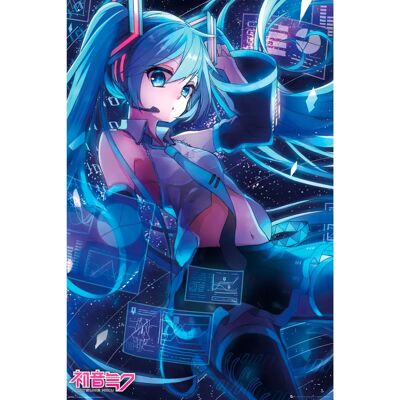 Póster Hatsune Miku de GB Eye Pantalla 91,5x61cm Póster Hatsune Miku de GB Eye Pantalla 91,5x61cm