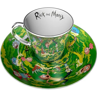 GB Eye Rick and Morty Spiegelbecher und -platte Set GB Eye Rick and Morty Spiegelbecher und -platte Set