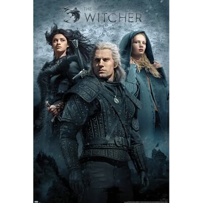 Gb Eye The Witcher Poster Pack Key Art - Plakát 91,5 x 61 cm - Plakát Gb Eye The Witcher Poster Pack Key Art - Plakát 91,5 x 61 cm - Plakát