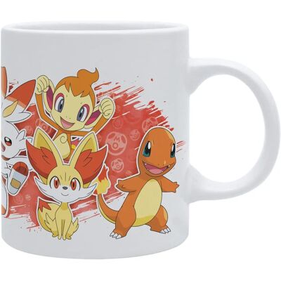 Pokemon Mg3946 Weiß Fire Starters Tasse - 320ml Pokemon Mg3946 Weiß Fire Starters Tasse - 320ml