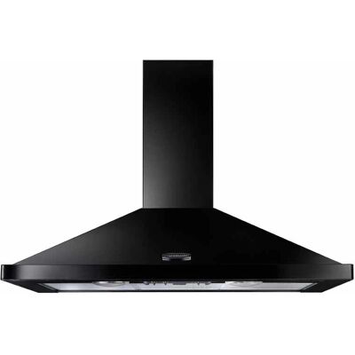 Rangemaster LEIHDC90BC - Black / Chrome - Wall Hood Rangemaster LEIHDC90BC - Black / Chrome - Wall Hood
