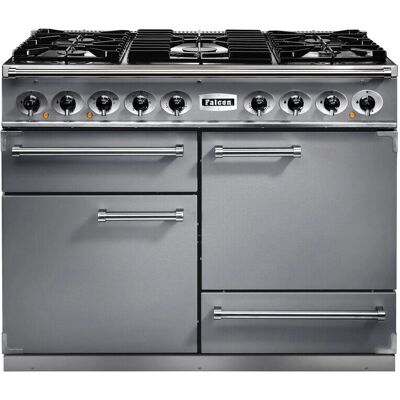 Falcon - Deluxe 1092 - Acier inoxydable - Dual Fuel - Cuisinière - Publicité Falcon - Deluxe 1092 - Acier inoxydable - Dual Fuel - Cuisinière - Publicité