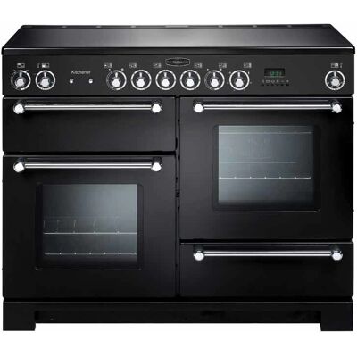 Rangemaster Kitchener - Black / Chrome - Range Cooker Rangemaster Kitchener - Black / Chrome - Range Cooker